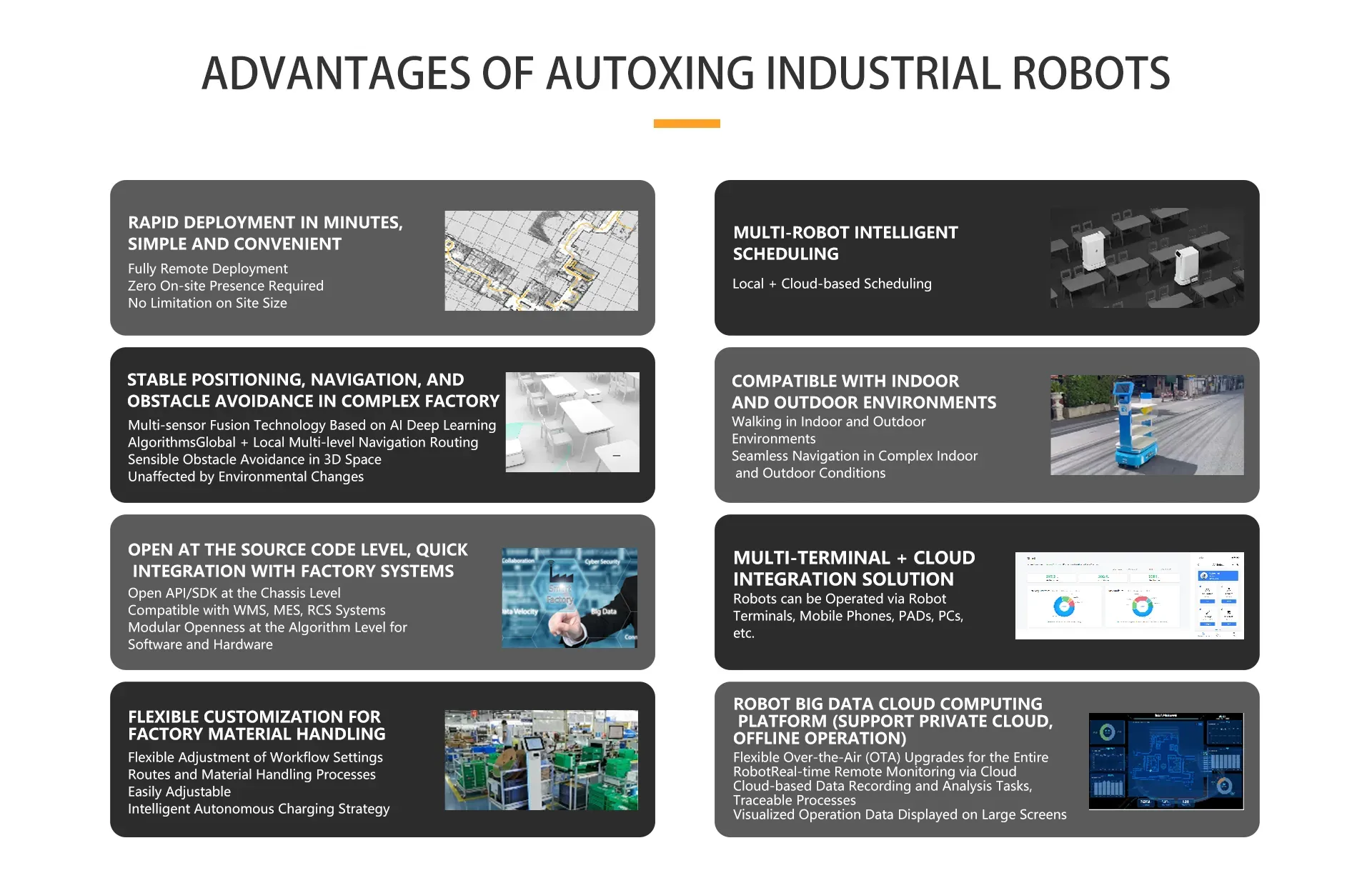 AUTOXING Factory Delivery Robot