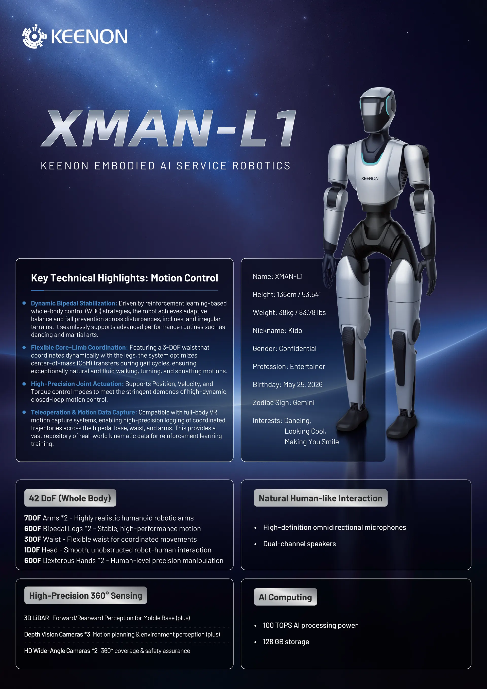 KEENON XMAN-L1